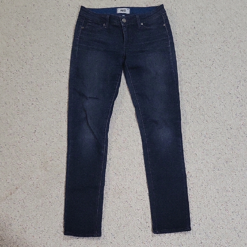 PAIGE Dark Indigo Women's Skinny Jeans